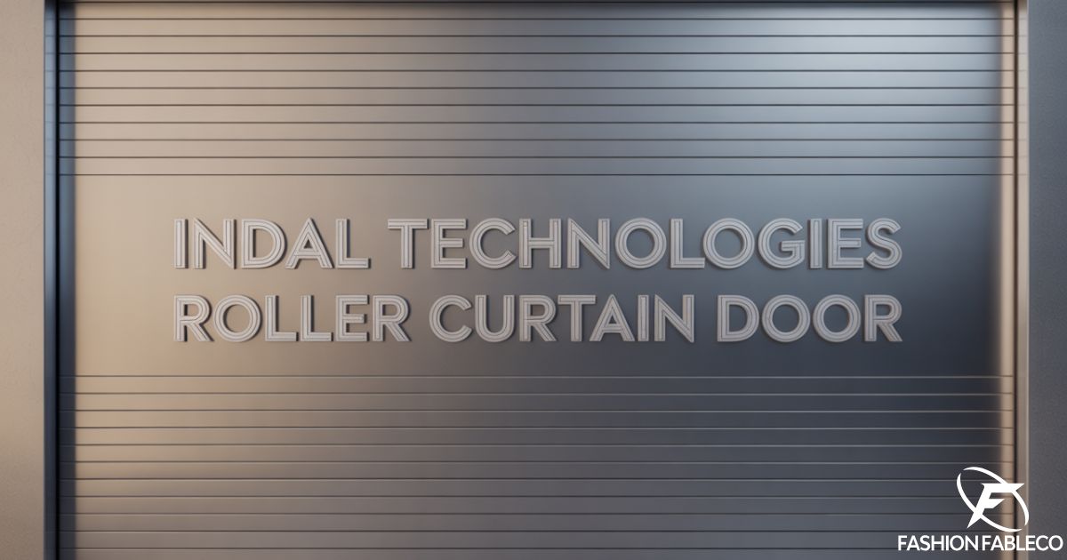 Core Features That Define Indal Technologies Roller Curtain Door