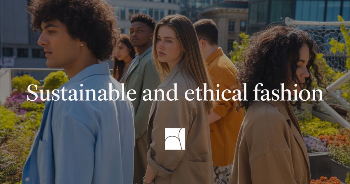 Sustainable and Ethical Fashion