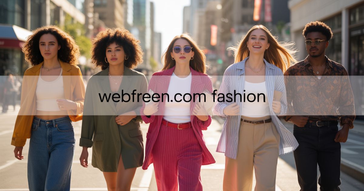 Webfreen.com Fashion: Redefining Sustainable and Affordable Style in 2025